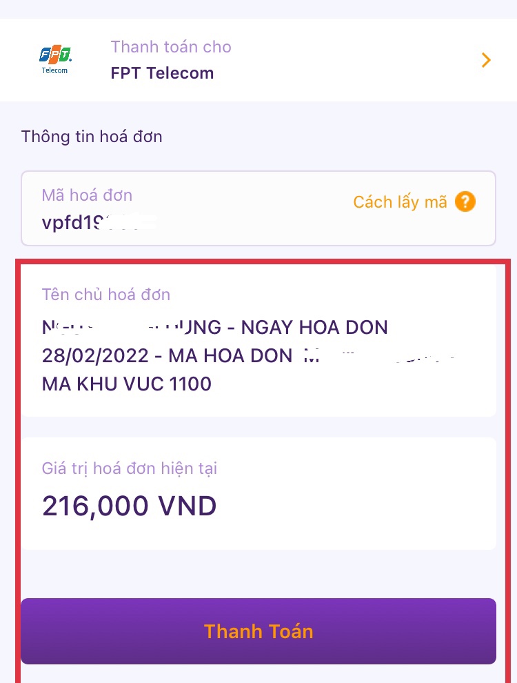 Hướng dẫn cách đóng tiền mạng/ thanh toán hóa đơn FPT 8 kiem tra lai thong tin hop dong can dong tien mang fpt